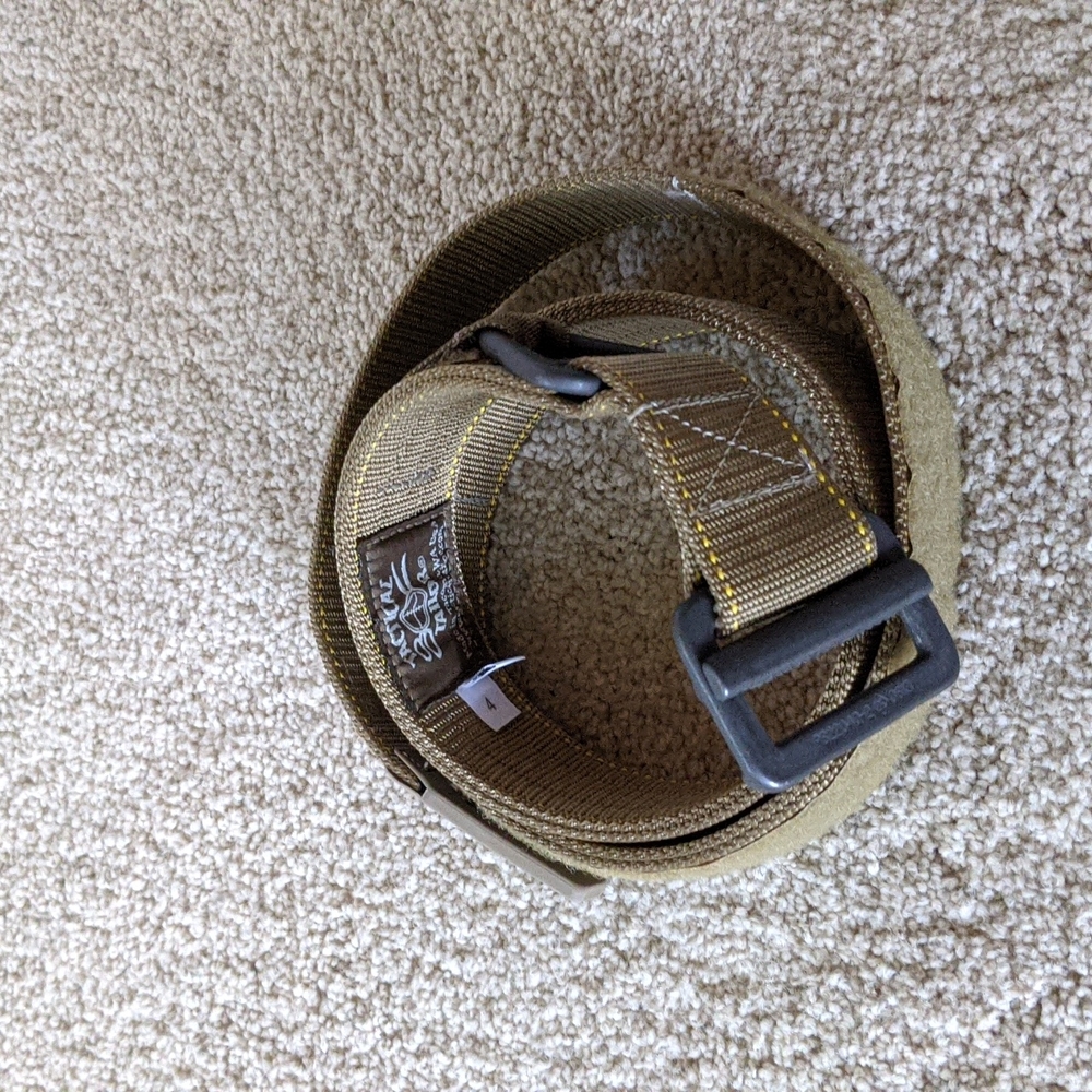 Tactical Tailor coyote tan rigger belt size 34